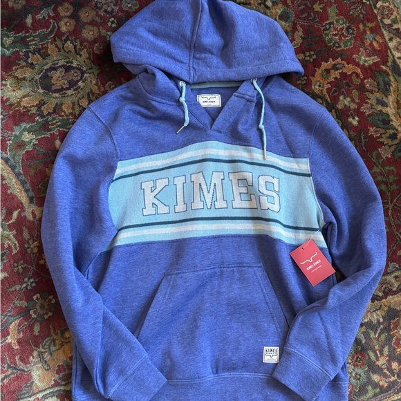 Kimes Ranch Jackets & Blazers - Kimes Ranch woman’s Blue Pullover Hoodie
